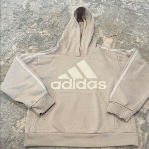 adidas taupe Kids Hoodie